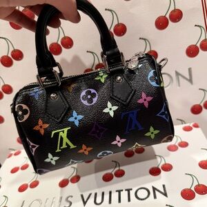 Louis Vuitton Black Multicolor Mini Bag